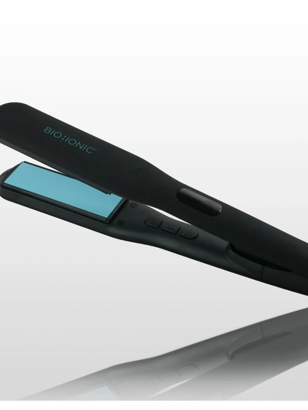 Bio Ionic OnePass Black Ceramic Flat Iron Hair Straightener